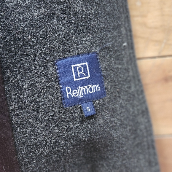 Grey cloth pea coat - Picture 2 of 3